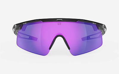 Превью  Велоочки RUDY PROJECT Turbolence Crystal Ash, Линзы: Multilaser Violet (SP894233-0000)